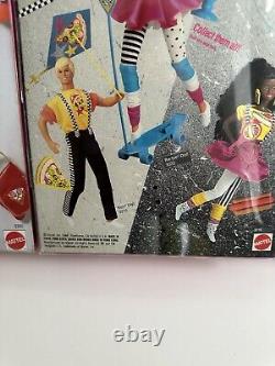 All Stars Midge 1989, Cool Times Midge 1988, Funtime Barbie 1986 NRFB lot of 3