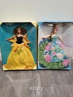 Artist Series Barbie Dolls Water Lily Monet & Sunflower Van Gogh Set of 2 NIB