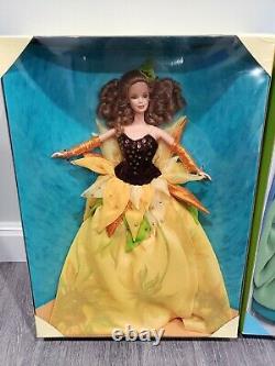 Artist Series Barbie Dolls Water Lily Monet & Sunflower Van Gogh Set of 2 NIB