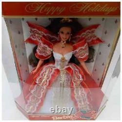 BARBIE 1997 Holidays NEW in BOX Mint (Special 10th Ann. X-MAS) RARE GREEN EYES