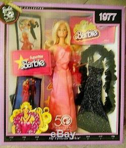 BARBIE 50th ANNIVERSARY LOT OF 6 1959, 1966, 1967, 1971, 1977, 1980. ALL NIB