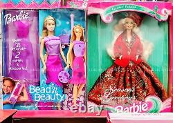 BARBIE DOLL LOT ASSORTED DOLLS BOXES HAVE WEAR SEE PHOTOS (Lot-20)