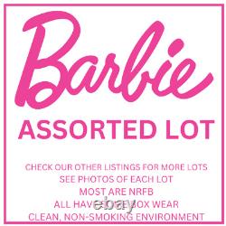 BARBIE DOLL LOT ASSORTED DOLLS BOXES HAVE WEAR SEE PHOTOS (Lot-6)