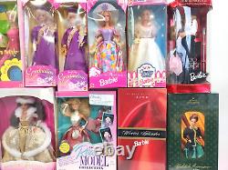 BARBIE DOLL LOT ASSORTED DOLLS BOXES HAVE WEAR SEE PHOTOS (Lot-6)