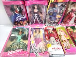 BARBIE DOLL LOT ASSORTED DOLLS BOXES HAVE WEAR SEE PHOTOS (Lot-6)