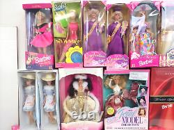 BARBIE DOLL LOT ASSORTED DOLLS BOXES HAVE WEAR SEE PHOTOS (Lot-6)