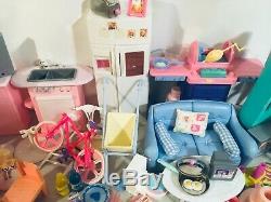 BARBIE Furniture TYCO Kitchen Littles HUGE LOT 100's of Items Vintage 90's