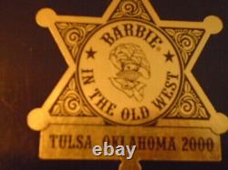 BARBIE IN THE OLD WEST CONVENTION 2000 TULSA, OK DOLL & Souvenirs $175.95