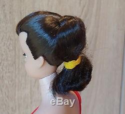 BARBIE Vintage Swirl Ponytail Brunette (1964-65) Wrist TagOriginal BoxMint MIB