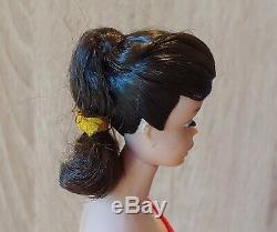 BARBIE Vintage Swirl Ponytail Brunette (1964-65) Wrist TagOriginal BoxMint MIB