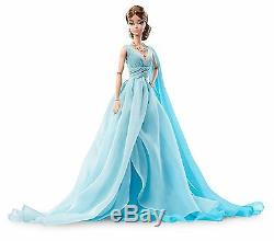 BFMC Blue Chiffon Ball Gown Silkstone Barbie Doll MINT