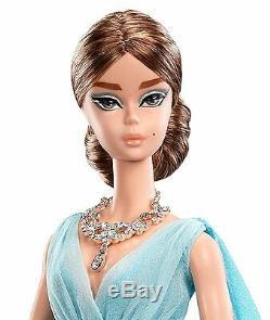 BFMC Blue Chiffon Ball Gown Silkstone Barbie Doll MINT