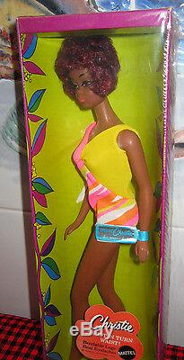 BRAND NEWinBOX1966 JAPANBlackBARBIECHRISTIE DOLL1119TNTMINTOSSTAGRARE