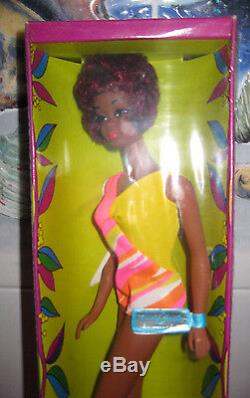 BRAND NEWinBOX1966 JAPANBlackBARBIECHRISTIE DOLL1119TNTMINTOSSTAGRARE