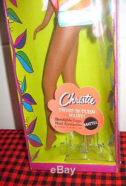 BRAND NEWinBOX1966 JAPANBlackBARBIECHRISTIE DOLL1119TNTMINTOSSTAGRARE