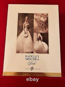 Badgley Mischka Bride Barbie Doll 2003 Gold Label New In Undamaged Box Mint
