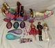 Barbie 12 Dancing Princesses Full Set Lot! MATTEL Prince Horse Carriage Stands