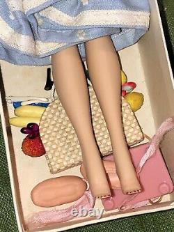 Barbie 1960 #3 Ponytail Stock #850 MINT Brunette NEVER out of Box Mattel Vintage