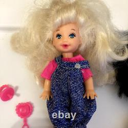 Barbie 1996-2001 dolls & playsets lot all good condition, sets 95% complete