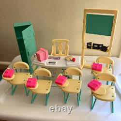 Barbie 1996-2001 dolls & playsets lot all good condition, sets 95% complete