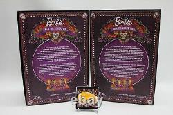 Barbie 2021 Ken & Female Dia De Los Muertos Day of The Dead Doll Bundle Set Lot