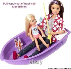 Barbie 3-in-1 DreamCamper Vehicle With Pool & Accessories (GHL93) Gift Set