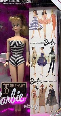 Barbie 35th Anniversary Barbie Doll Blonde NRFB