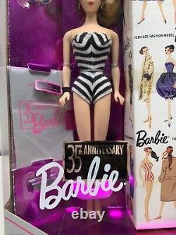 Barbie 35th Anniversary Barbie Doll Blonde NRFB