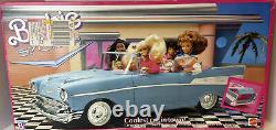 Barbie 57 Chevy Blue Convertible Car New In Factory Sealed Box