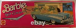 Barbie 57 Chevy Blue Convertible Car New In Factory Sealed Box