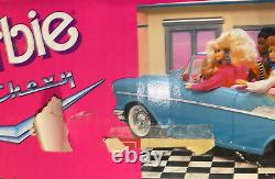 Barbie 57 Chevy Blue Convertible Car New In Factory Sealed Box