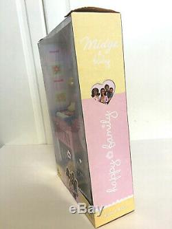 Barbie African American Midge & Baby Happy Family Pregnant Bump Doll Mom 2002