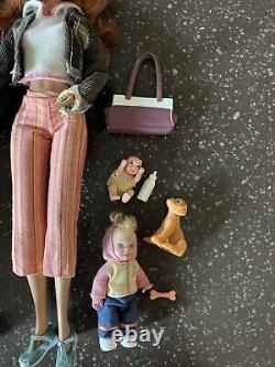 Barbie Alan Midge Nikki dolls lot set Happy Family Neighborhood baby nursery dog