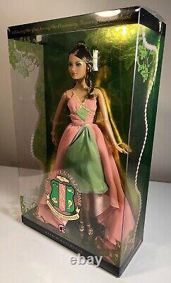 Barbie Alpha Kappa Alpha AKA Centennial Doll 1908-2008 # L9657 Mint Condition