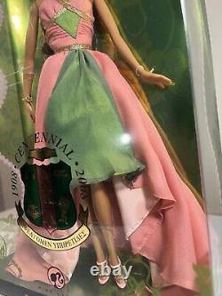 Barbie Alpha Kappa Alpha AKA Centennial Doll 1908-2008 # L9657 Mint Condition