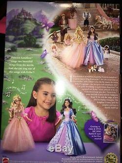 Barbie Anneliese The Princess and the Pauper Doll Set Singing