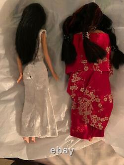 Barbie Asian beautiful OOAK Dolls Lot Of 2 # 2