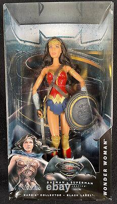 Barbie Black Label Collector Edition Superman Wonder Woman Batman Set DGY303 MIB