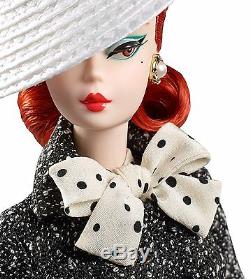 Barbie Black & White Tweed Suit Silkstone barbie Doll mint