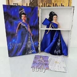 Barbie Bob Mackie Jewel Essence Collection SET OF 4 Dolls & Portfolio Prints NEW