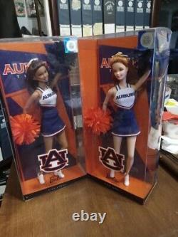 Barbie Collector Pink Label University of Auburn Cheerleaders Lot of (2)