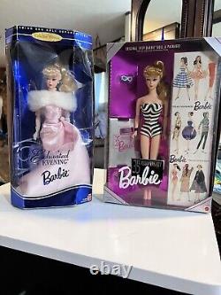 Barbie Collectors Edition 1959 Original Repo Unopened Boxes Lot Of 2 Barbies