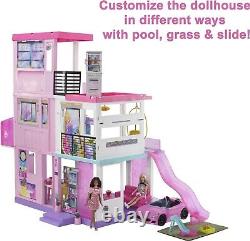 Barbie Deluxe Special Edition 60th DreamHouse 2 Dolls 100+ Pieces