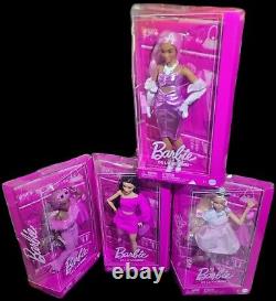 Barbie Deluxe Style Fashion Dolls All 4 Dolls In Barbiecore Outfits Beautiful