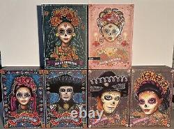 Barbie Dia De Muertos Lot of 6 Signature Dolls 2019, 2020, 2021, 2022 BNIB