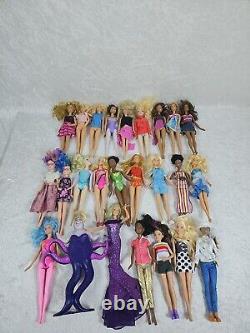 Barbie Disney Mattel doll lot of 25 as is Read
