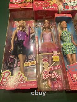 Barbie Doll 25 Lot Army Holiday Coca Cola Chicago Bulls Halloween Rare