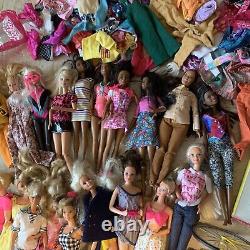 Barbie Doll And Accessories Clothes Lot Huge New Old Vintage As Is