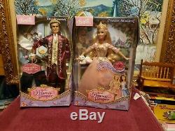 Barbie Doll Anneliese Princess and the Pauper prince DOMINICK Lot 2 VG