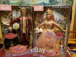 Barbie Doll Anneliese Princess and the Pauper prince DOMINICK Lot 2 VG